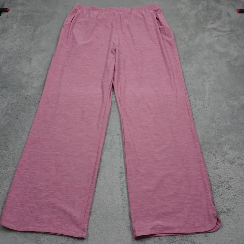 Duluth Pants Womens Large Pink Wide Leg Outdoor Activewear Pull On Casual
